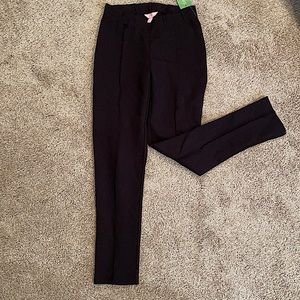 Lilly Pulitzer Black Travel Pants - new with tags! Size medium.